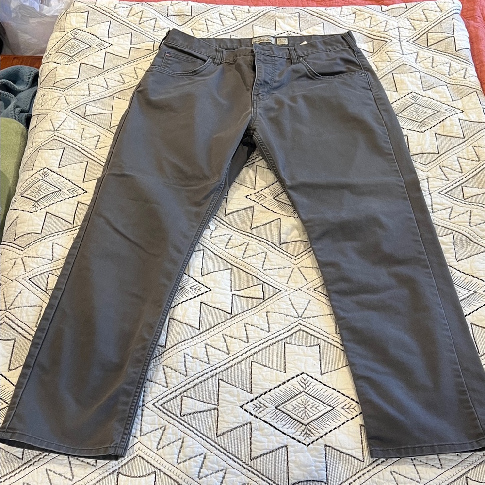 Patagonia Iron Clad Organic Cotton Pants - Dark Gray